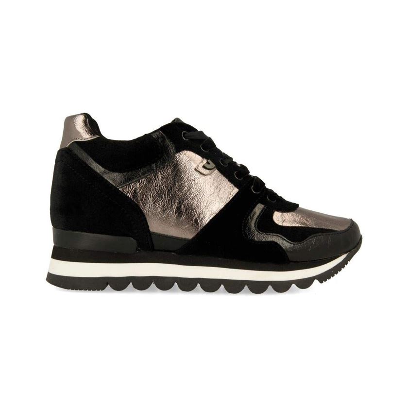 Baskets mode femme Gioseppo 46562 argent VoShoes
