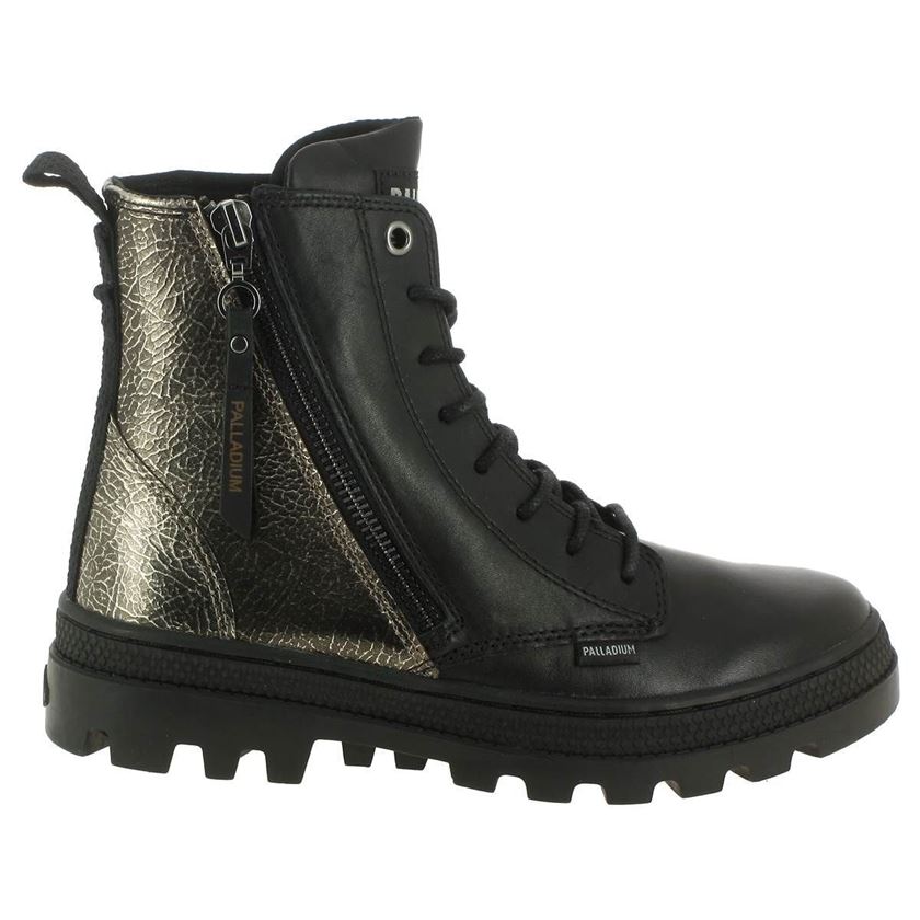 Palladium bottines top cuir femme