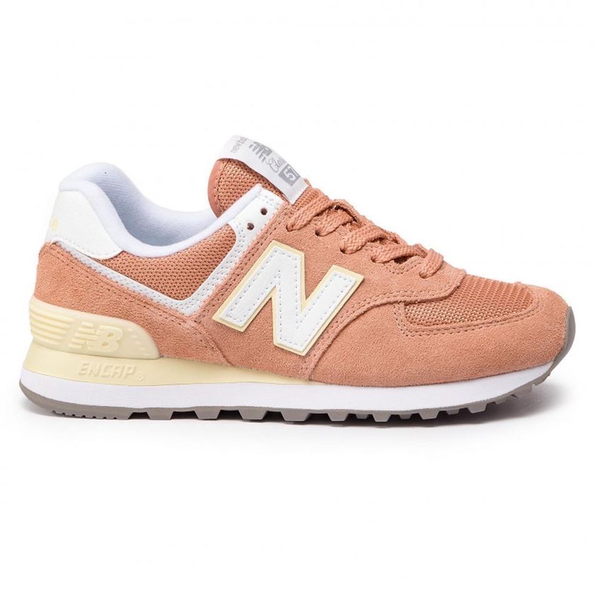 Baskets mode femme New balance wl 574 rose