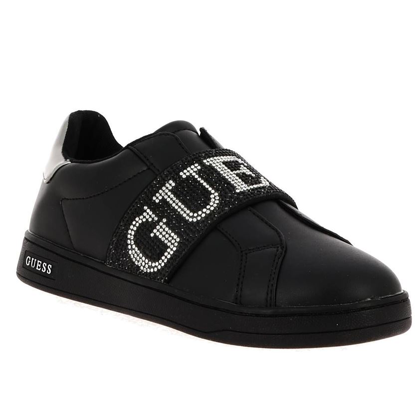 Baskets mode femme Guess connur noir