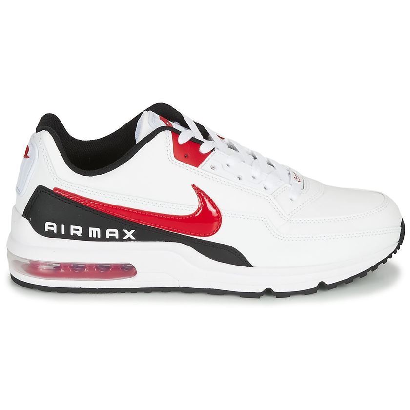 Baskets - NIKE - Air Max LTD 3 - Blanc/Rouge - Homme - Cuir - Lacets  Blanc/Rouge - Cdiscount Chaussures