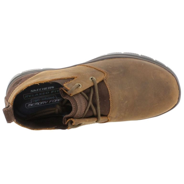 Chaussures lacets homme Skechers hinton boley | VoShoes
