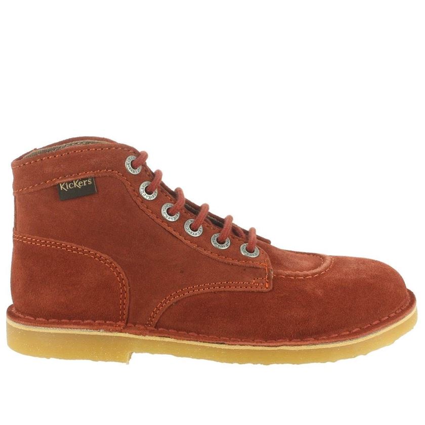 Bottines homme Kickers orilegend orange VoShoes
