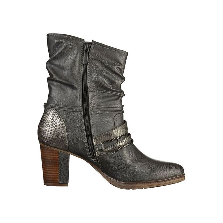 Bottines femme Mustang 1199 506 gris VoShoes