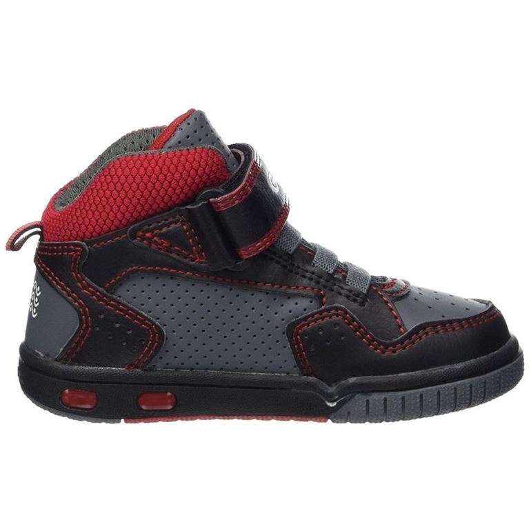 Baskets garcon Geox gregg noir | VoShoes