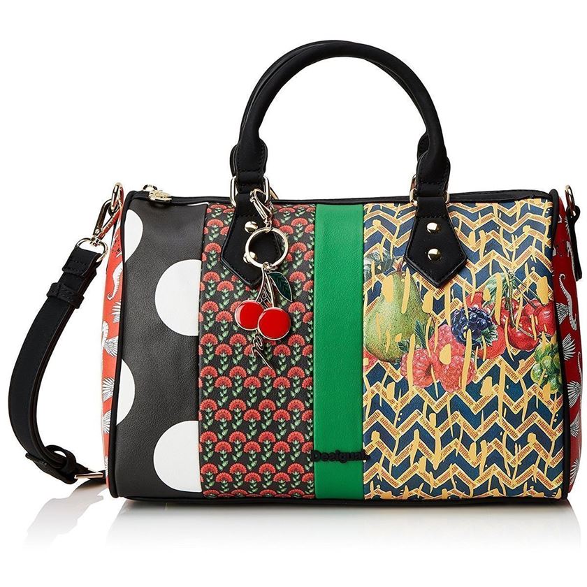 Cabas et sac shopping femme Desigual bols lola patch bowling