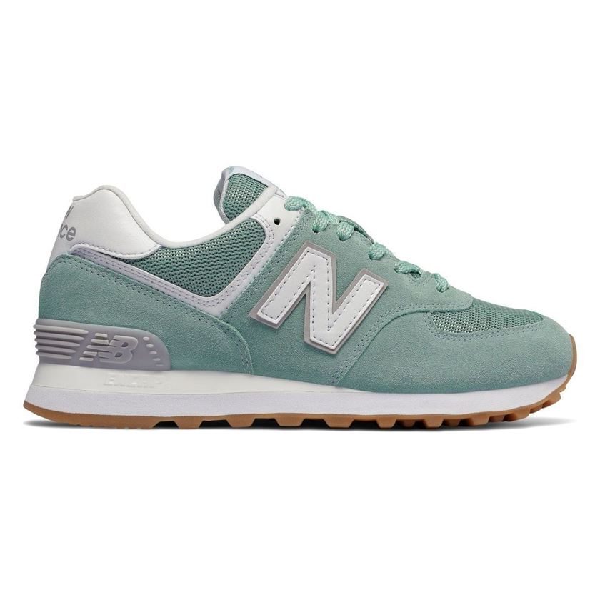 Baskets mode femme New balance wl 574 bleu