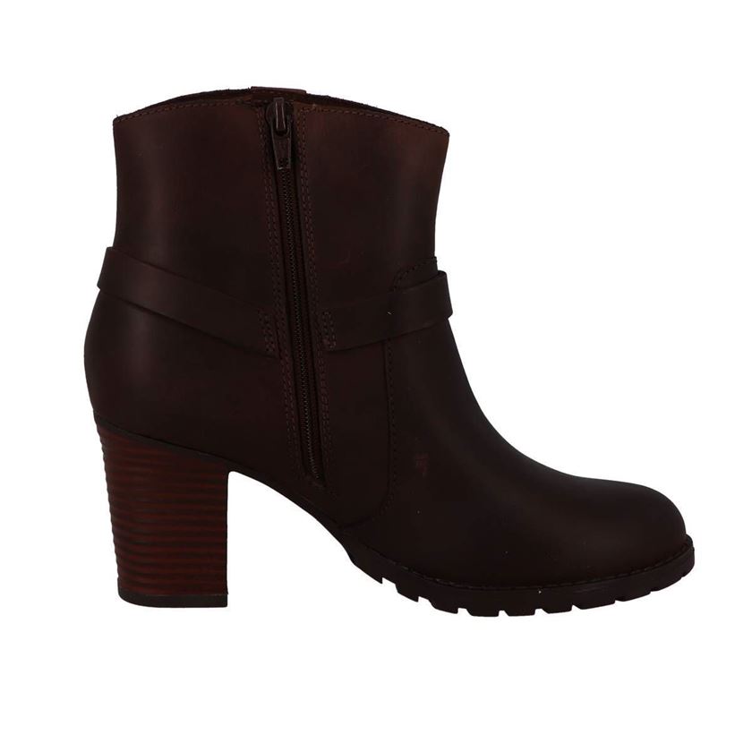 Bottines femme Clarks verona rock marron VoShoes
