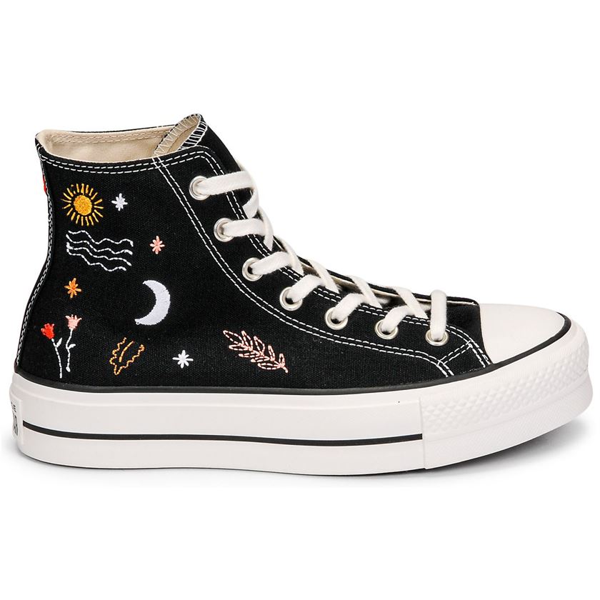 Baskets mode femme Converse chuck taylor all star lift noir