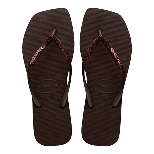 Tongs femme Havaianas 4148102 marron VoShoes