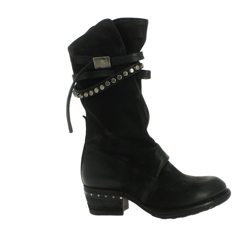 RIFKA SUPER CHNUKY 239304:Noir/Cuir/Cuir/Synthétique/Noir