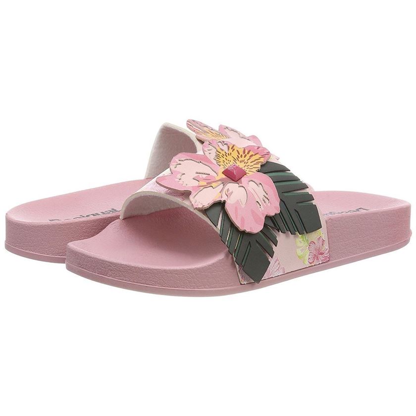 Tongs femme Desigual shoes slide malib rose VoShoes