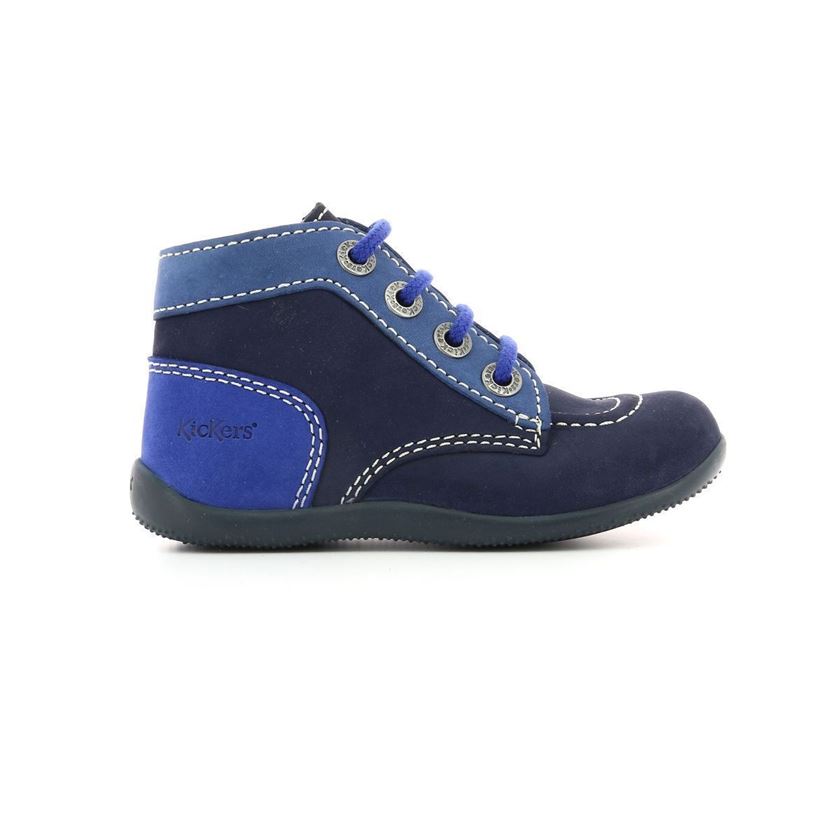 MONO CHROME BONBON:Bleu/Cuir/Cuir/Caoutchouc/Bleu