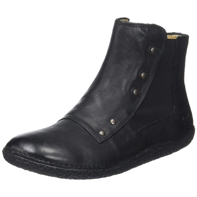 Bottines femme Kickers happli noir VoShoes