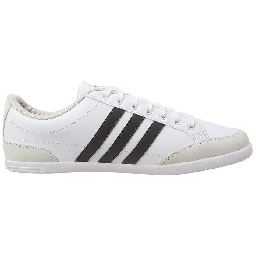 LACEUP NY CAFLAIRE:Blanc/Cuir/Textile/Caoutchouc/Blanc