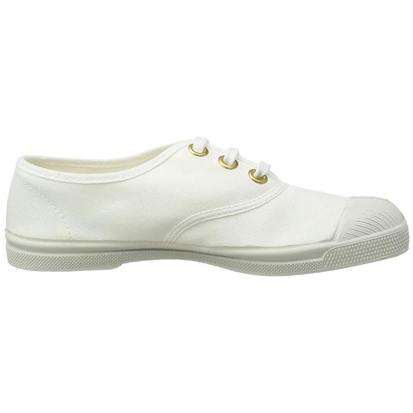 NELO SK8 GOLDEN EYELETS:Blanc/Textile/Textile/Caoutchouc/Blanc