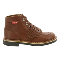 OG H ZIPSS F4I KICK COL:Marron/Cuir/Cuir/Caoutchouc/Camel