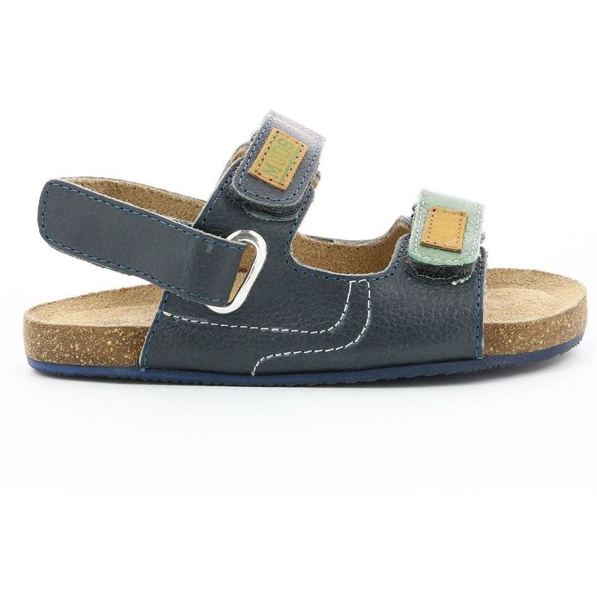 1258258 KORTIS:Bleu/Cuir/Cuir/Synthétique/Bleu