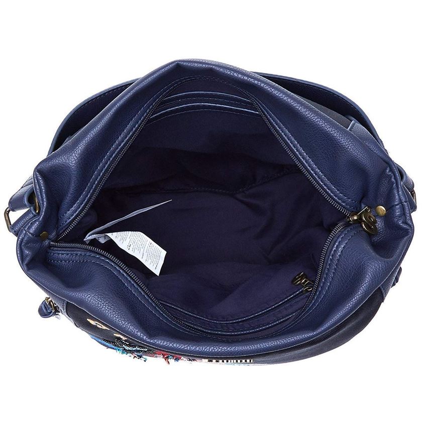 Cabas et sac shopping femme Desigual bols surprise marteta bleu