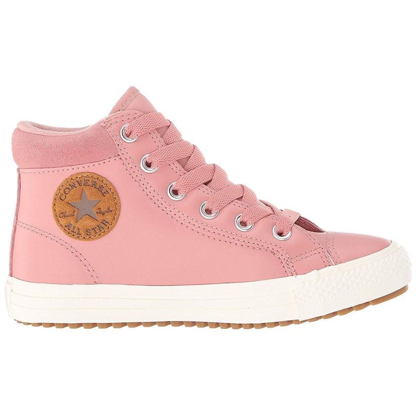 CRESTWOOD W CHUCK TAYLOR ALL STAR PC BOOT - HI:Rose/Cuir/Textile/Caoutchouc/Rose