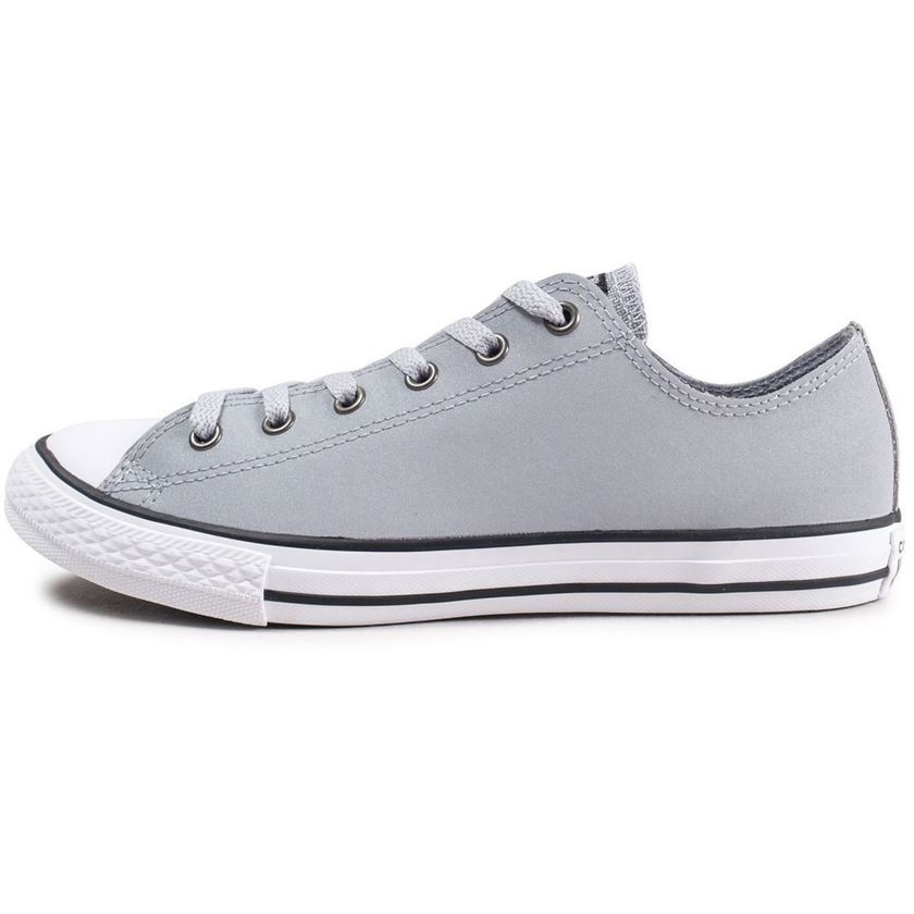 1431 CHUCK TAYLOR ALL STAR GLITTER - OX:Gris/Cuir/Textile/Caoutchouc/Gris