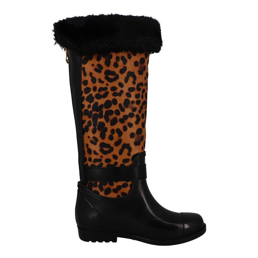 EDERLA LOW CUT CICELY:Marron/Pvc/Fourré/Pvc/Léopard