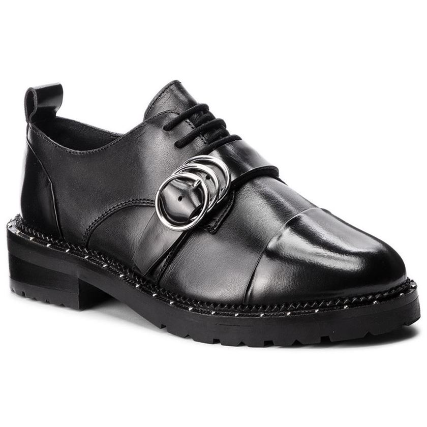 MAYA KINGDOM ZWART:Noir/Cuir/Cuir/Synthétique/Noir