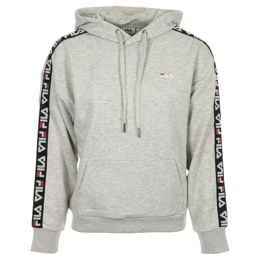 TIVKA CREW SWEAT WOMEN CLARA HOODY:Gris/Coton/Coton/ND/Gris