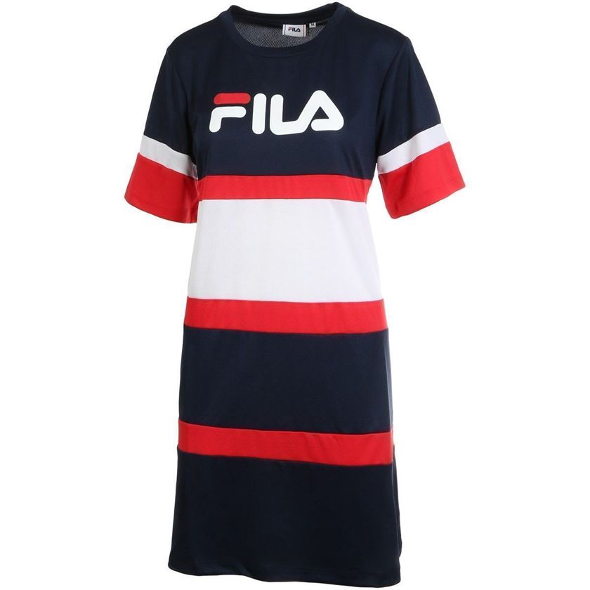 FILA TERHIKKA TEE DRESS  ALINE FIT