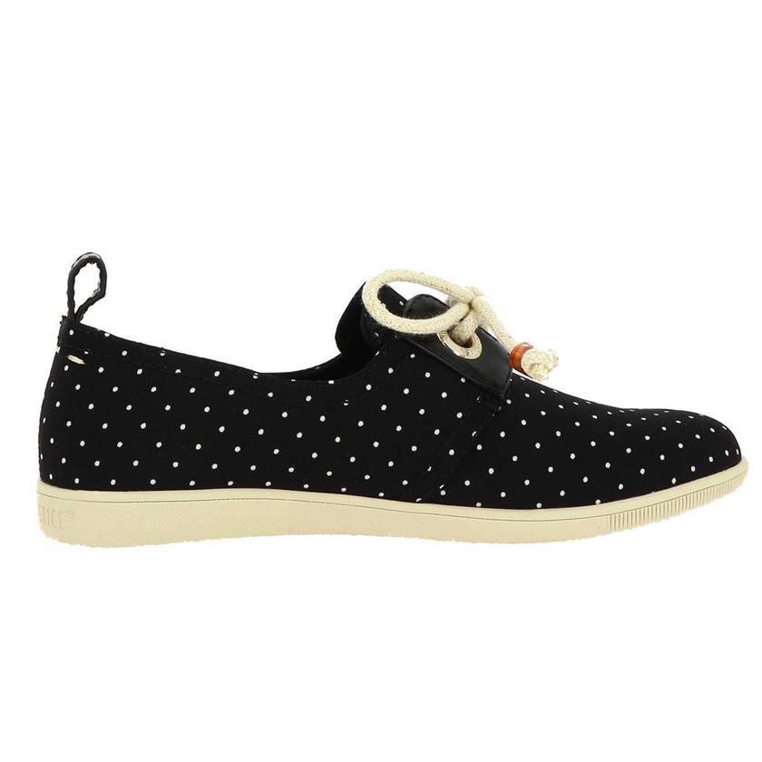 CTAS HI MONO TOILE STONE 1 W CONFETTI:Noir/Textile/Textile/Caoutchouc/Noir