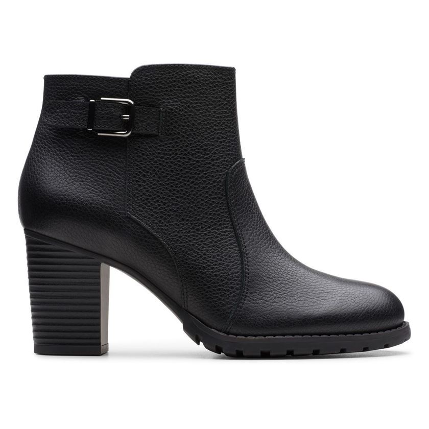 407 VERONA GLEAM:Noir/Cuir/Synthétique/Caoutchouc/Noir