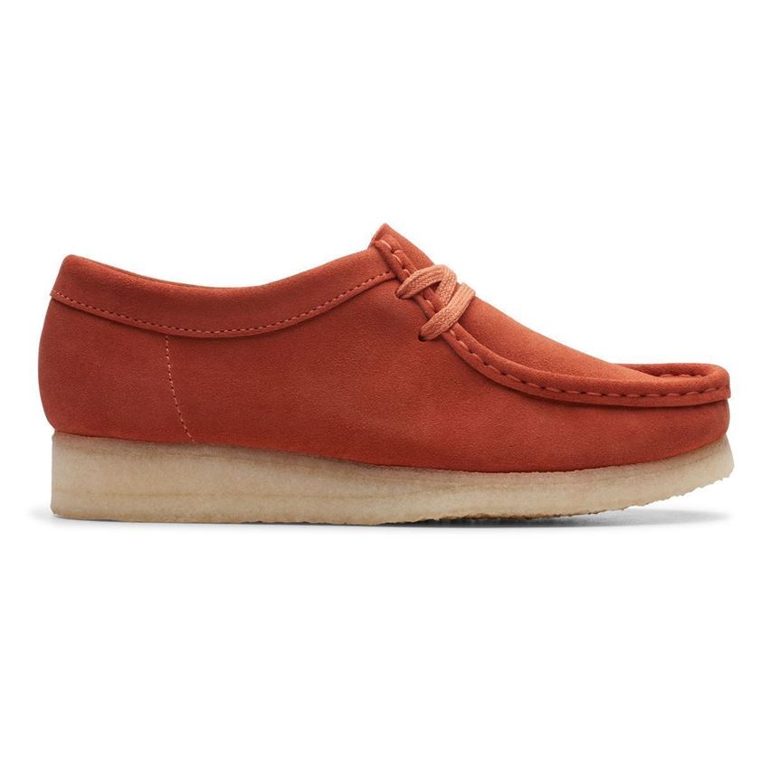 365N40019 WALLABEE. BURNT:Orange/Cuir/Cuir/Caoutchouc/Orange
