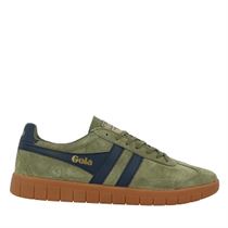 THE FORESTER HURRICANE:Vert/Cuir/Textile/Caoutchouc/Kaki
