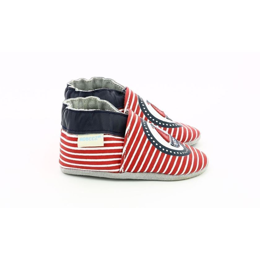 SNEAKER LACEUP CO MY CAPTAIN:Rouge/Cuir/Cuir/Cuir/Rouge