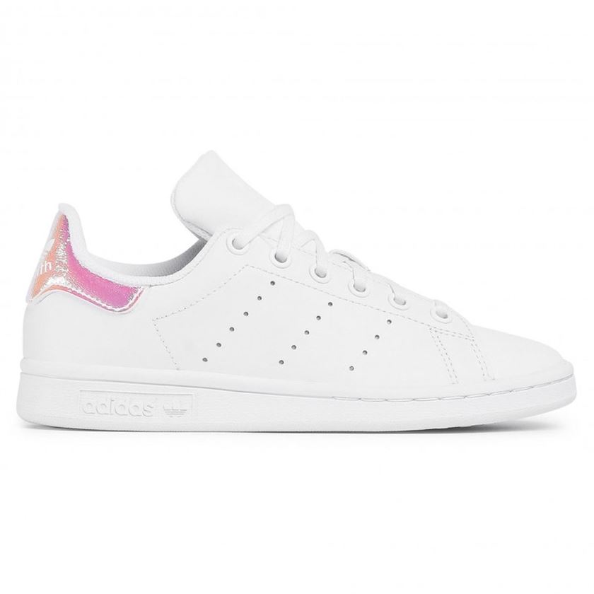 AINOA BN F4H STAN SMITH:Blanc/Cuir/Textile/Caoutchouc/Blanc