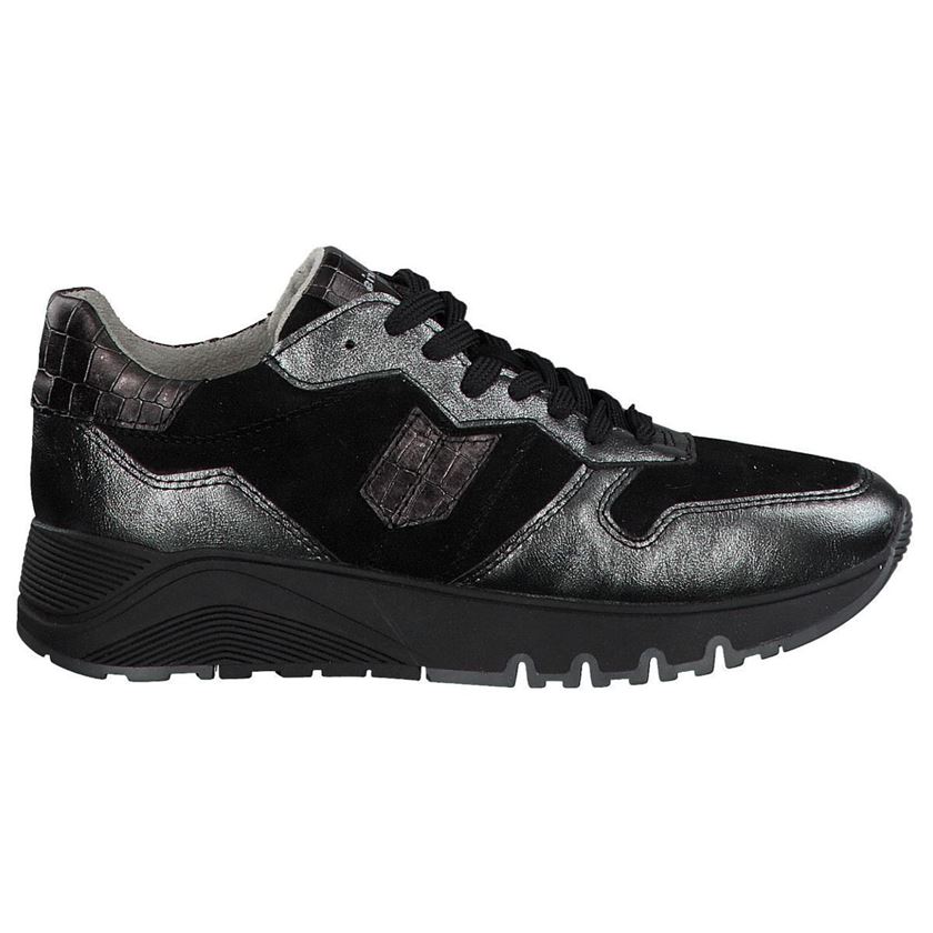 HEYWOOD 23752:Argent/Cuir/Synthétique/Caoutchouc/Argent