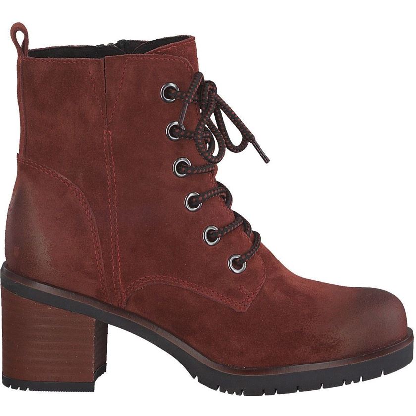 WS327 25202:Rouge/Cuir/Textile/Synthétique/Rouge