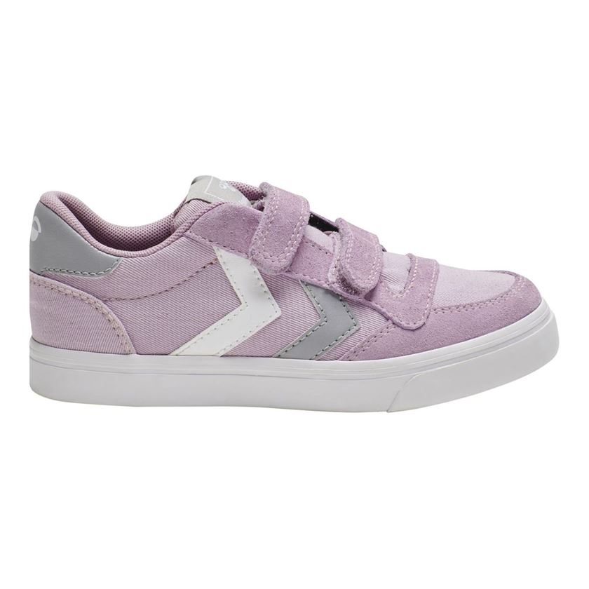 LCS MASTER OPTICAL WHITE: STADIL LOW JR:Rose/Cuir, Textile/Textile/Pu/Rose