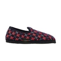 COURT CLASSIC GS BBR SLIPPER JAQUARD:Bleu/Laine/laine/feutre de laine/Bleu océan
