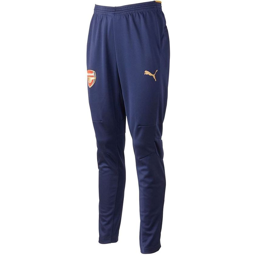 J SPRINTYE BOY AFC TRAINING PANTS:Bleu/Polyester/Polyester/ND/Bleu