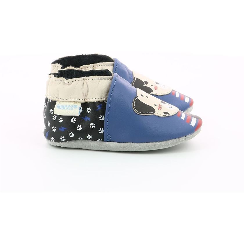 HECK M PUNKY DOOGY:Bleu/Cuir/Cuir/Cuir/Bleu