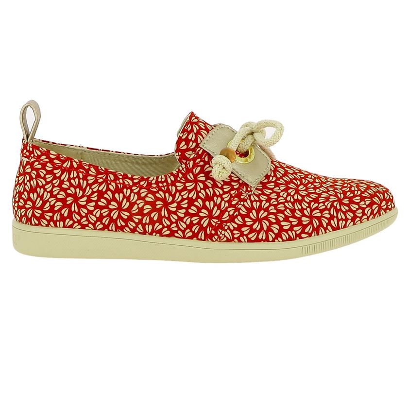 RITIKA STONE 1 W VALENTINE:Rouge/Textile/Textile/Caoutchouc/Rouge