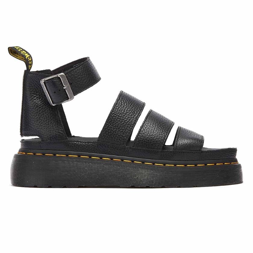 ELLY CLARISSA 2 QUAD:Noir/Cuir/Textile/Pvc/black
