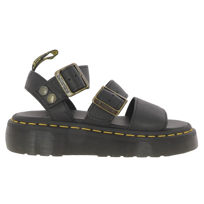 ANONE GRYPHON QUAD:Noir/Cuir/Cuir, Textile/Pvc/black