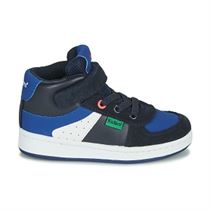 74YA3SD1 BILBON BB MID:Bleu/Cuir, Synthétique/Textile/Caoutchouc/Marine