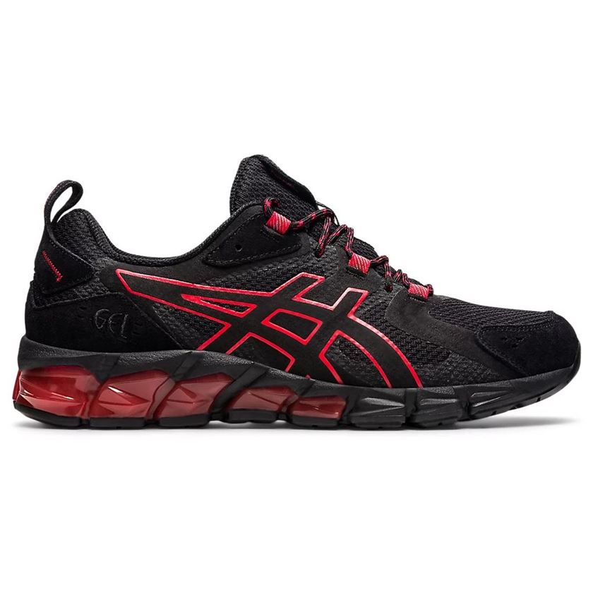 TENNIS ELASTIQUE GEL-QUANTUM 180:Noir/Textile/Textile/Caoutchouc/Noir