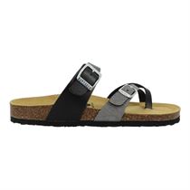 40702 BOMBAY:Noir/Cuir/Cuir/Synthétique/Noir Multi