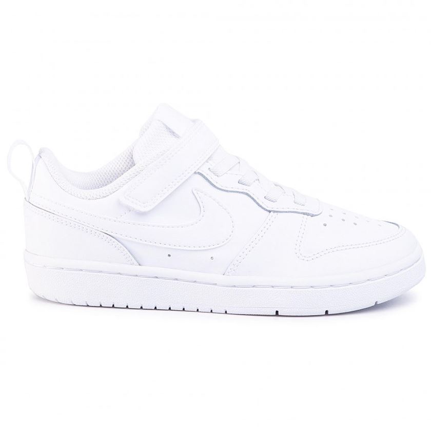 24413-42 COURT BOROUGH LOW 2:Blanc/Cuir, Synthétique/Textile/Caoutchouc/Blanc