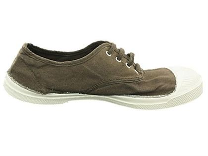 DA.BOOTIE TENNIS BENSIMON MARRON:Marron/Textile/Textile/Elastomère/Marron