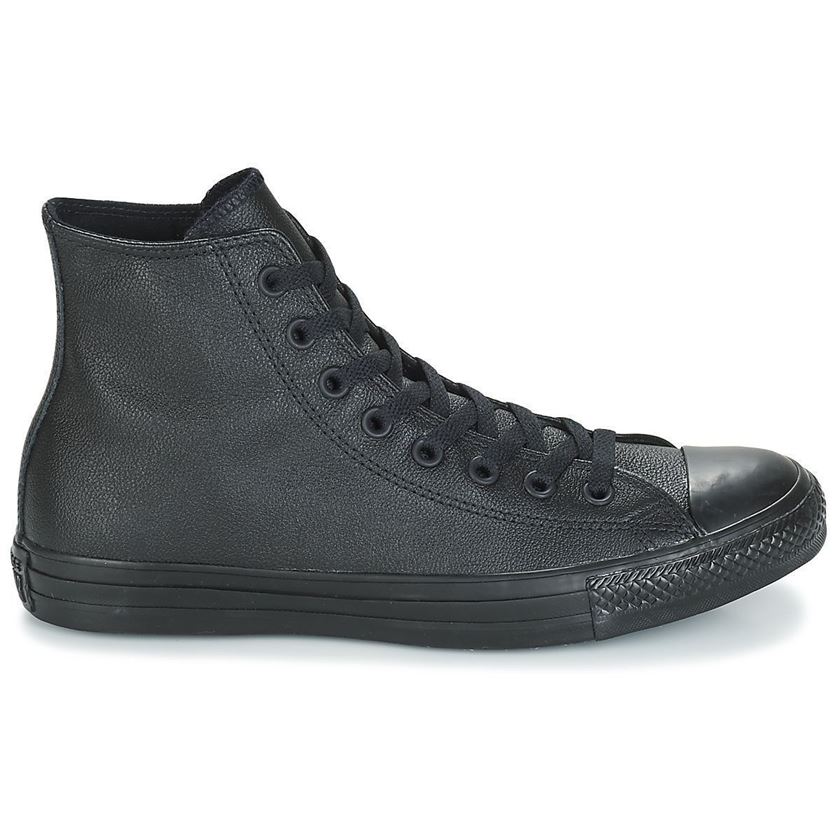 CTAS HI ALL STAR CT AS LEATHER MONO:Noir/Cuir/Textile/Caoutchouc/Noir